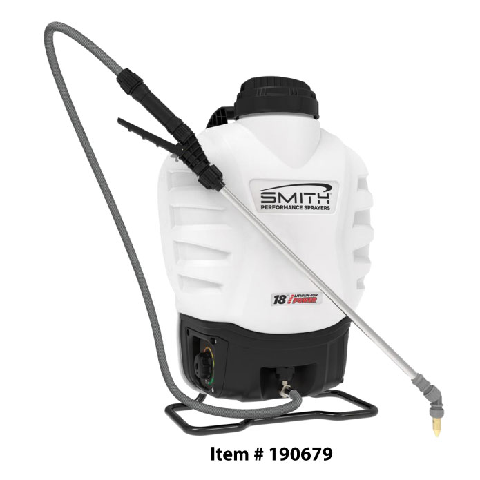 SMITH Performance 18V Variable Flow Backpack Sprayer